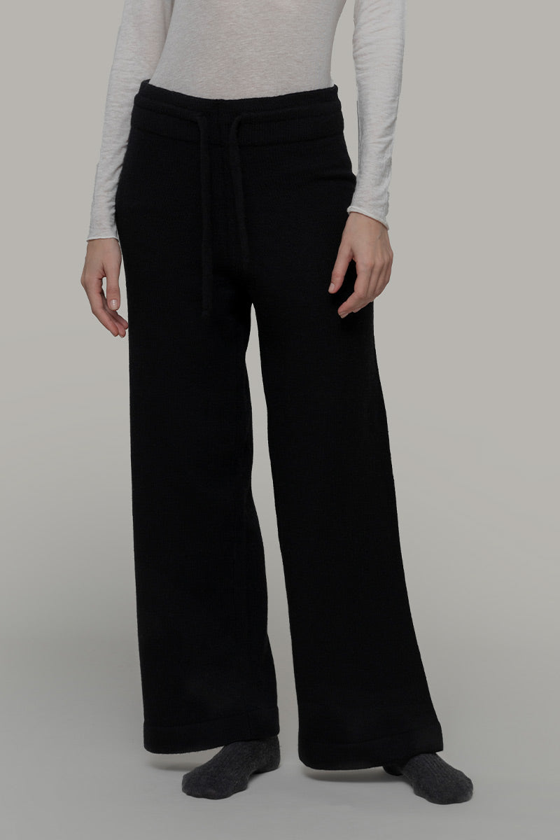 Cashmere Pantaloni In Lana Invernali Donna Pantaloni Palazzo Tuta