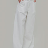 Damenhose aus Deadstock-Baumwolle Isla