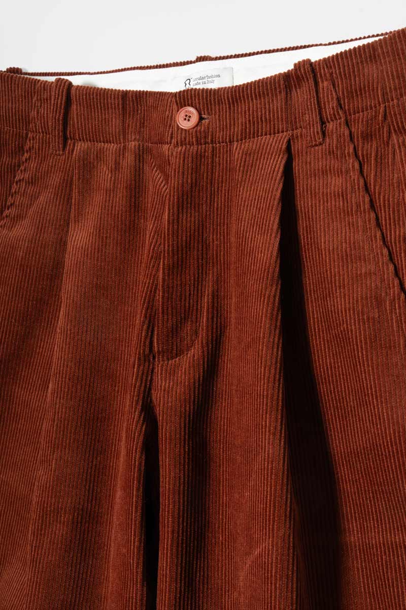 Pantaloni Velluto a Coste Donna Cotone Astrid - Rifò Lab Moda circolare made in Italy