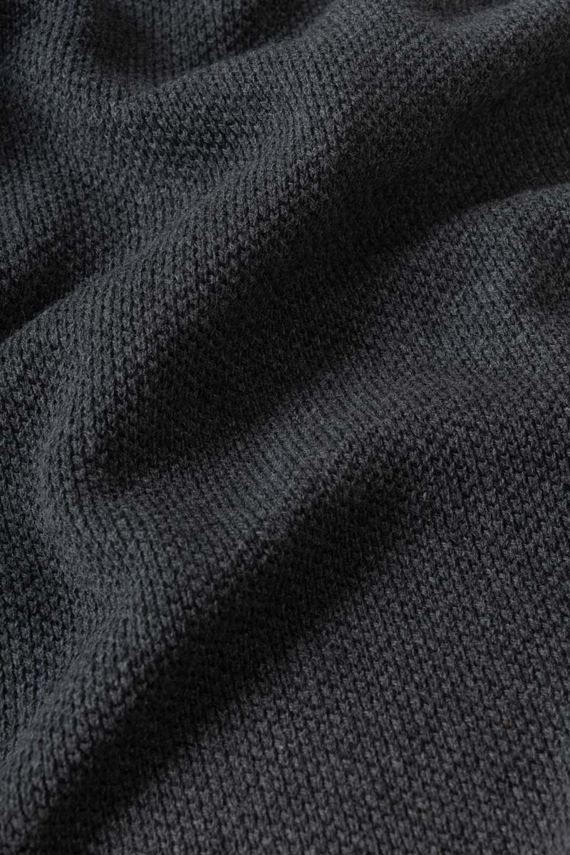 Polo Uomo Cotone Rigenerato Giancarlo Nera
