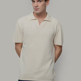 Polo Uomo Cotone Rigenerato Giancarlo Bianca