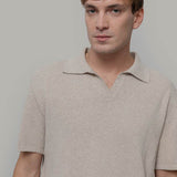 Polo Uomo Cotone Rigenerato Giancarlo Beige