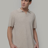 Polo Uomo Cotone Rigenerato Giancarlo Beige