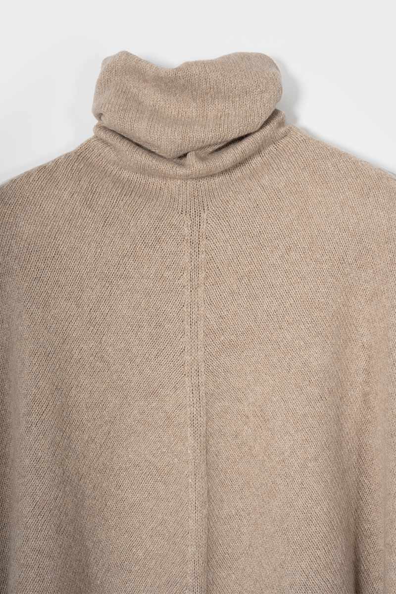 Poncho Donna Cashmere Rigenerato Elisabetta - Rifò Lab Moda circolare made in Italy