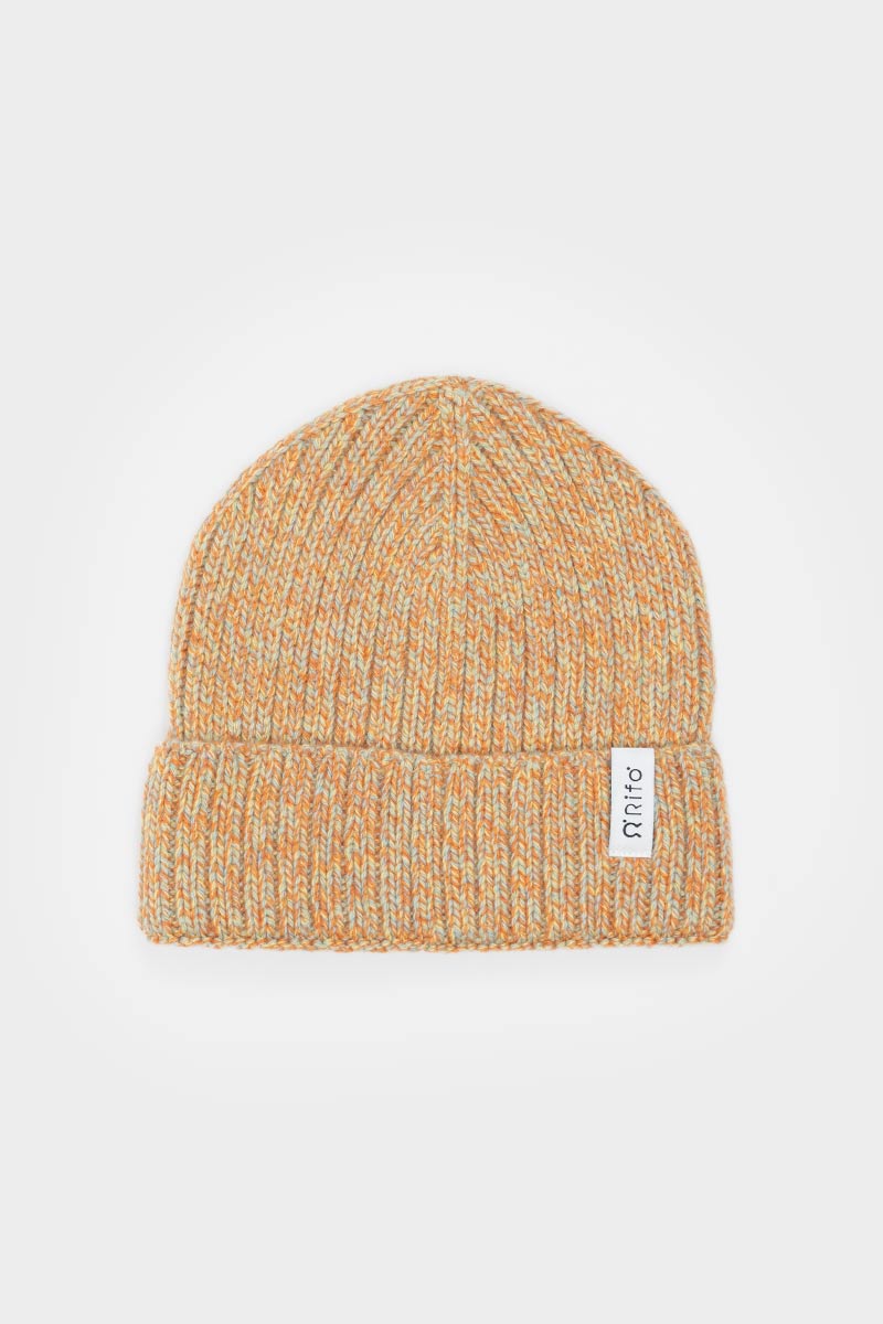 Chanteclaire Arancio Canditi | Cappellino cashmere rigenerato chanteclaire