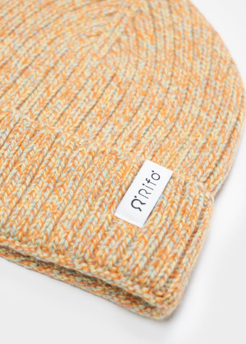 Chanteclaire Arancio Canditi | Cappellino cashmere rigenerato chanteclaire