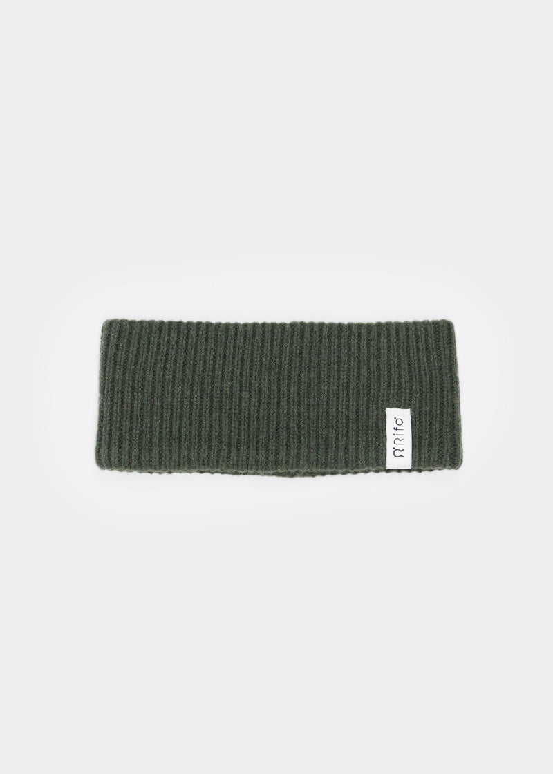 Verde Foresta | Fascia Cashmere Rigenerato Lara