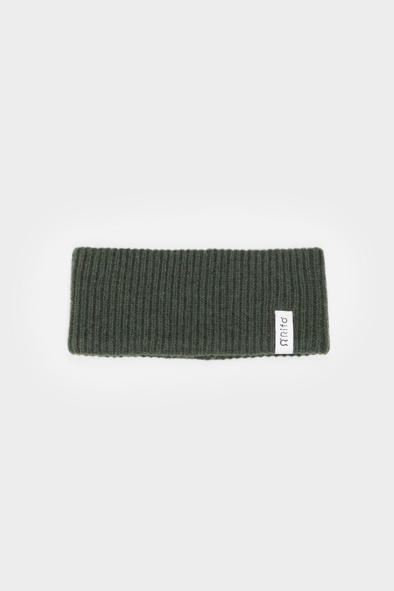 Verde Foresta | Fascia Cashmere Rigenerato Lara
