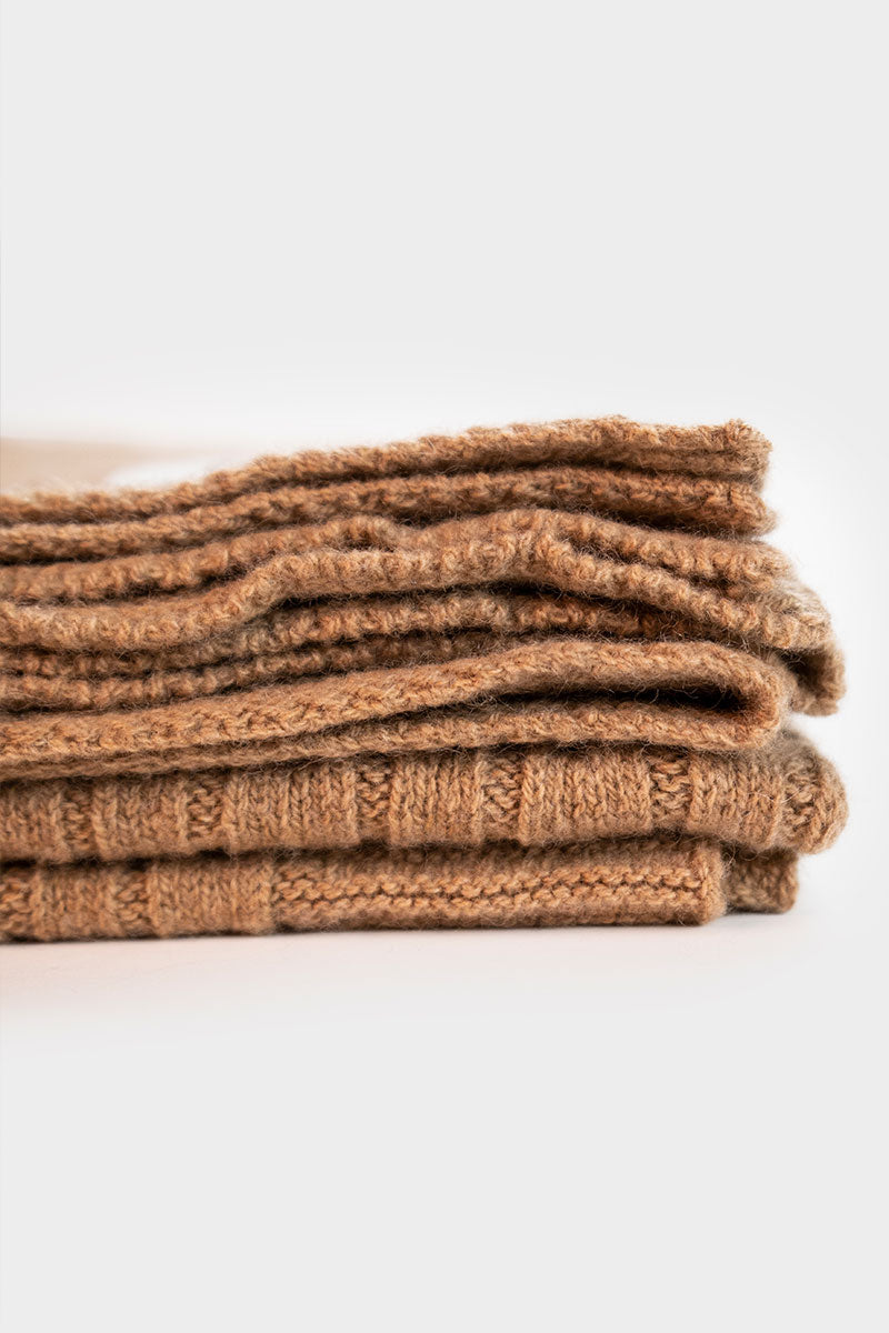 Coperta Lana e Cashmere Rigenerato Elide - Moda Circolare Made in Italy Rifò