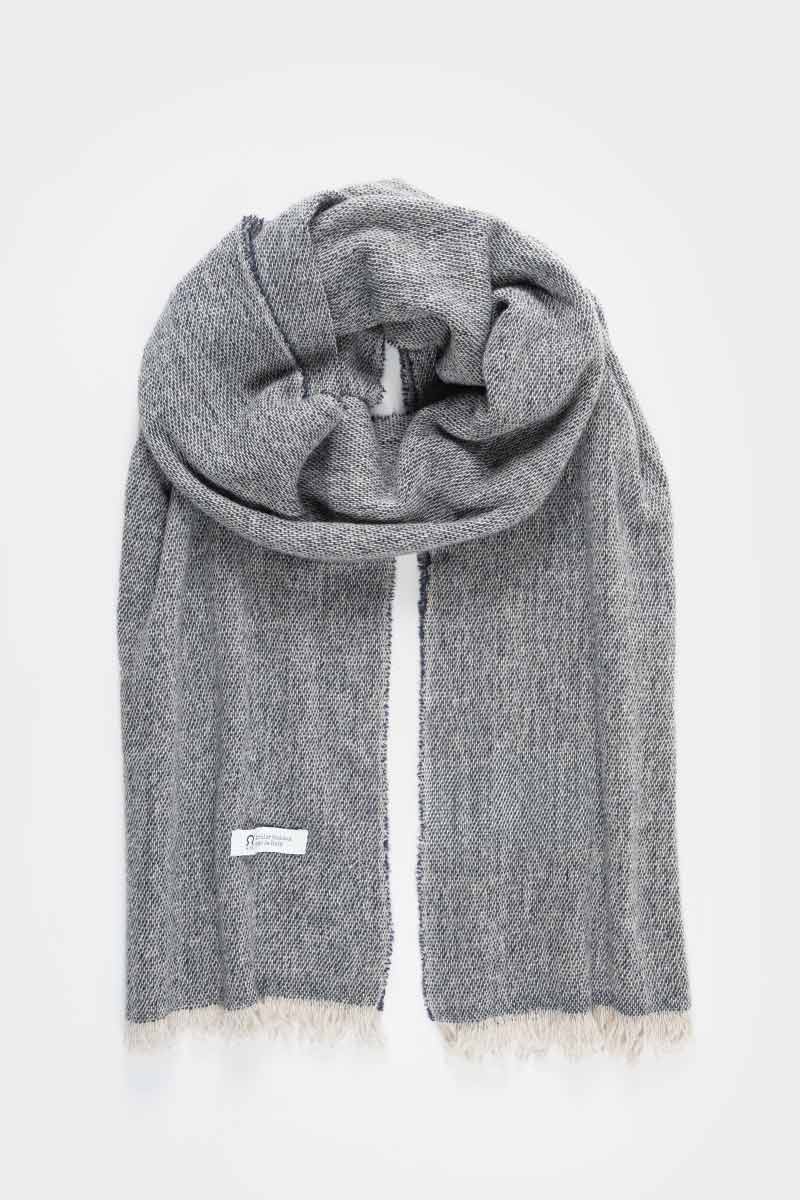 Stola Donna Uomo Pashmina Cashmere Rigenerato Zefiro - Rifò Lab Moda circolare made in Italy