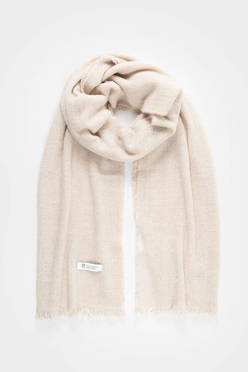 Stola Donna Uomo Pashmina Cashmere Rigenerato Zefiro - Rifò Lab Moda circolare made in Italy