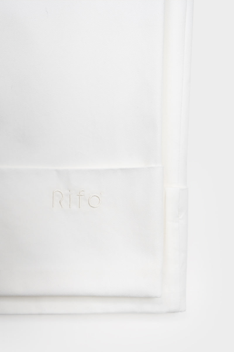 Bianco Ottico | Pantalone Donna Cotone Rigenerato Elettra