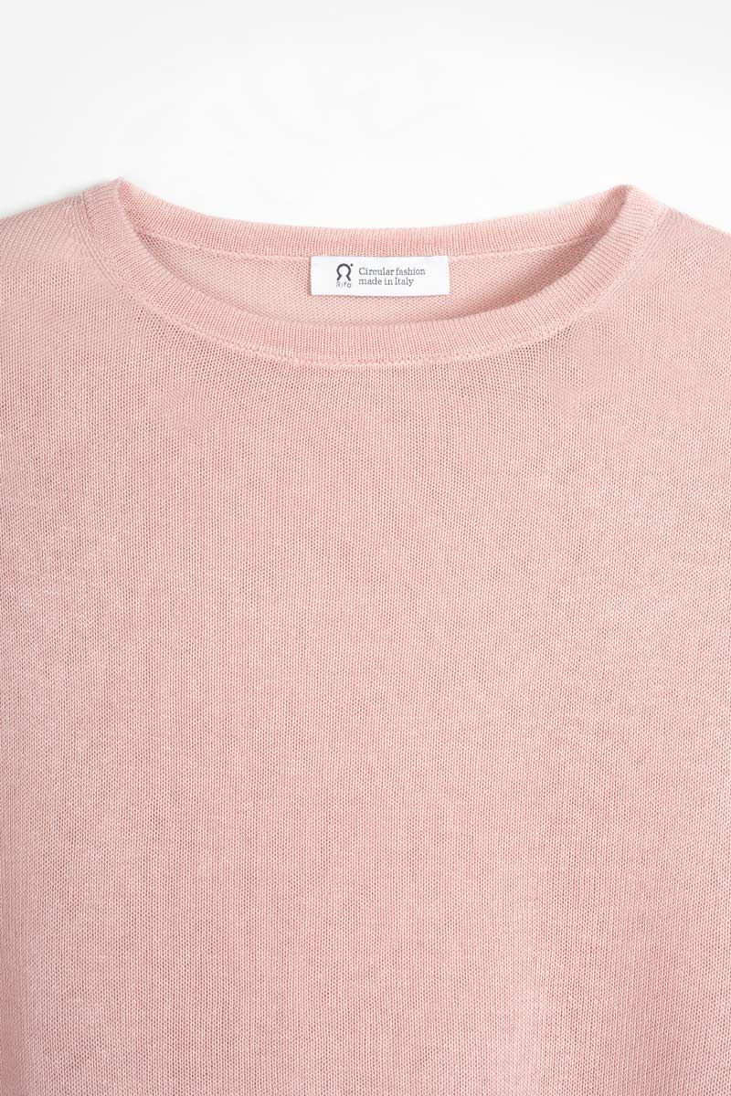 T-Shirt Donna Viscosa Virginia Rosa
