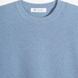 T-Shirt Donna Cotone Rigenerato Carlotta Blu