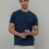 Blu Balena | tshirt cotone organico e cotone rigenerato uomo