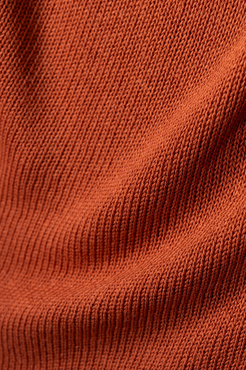 Top Viscosa Donna Valeria Marrone Terracotta