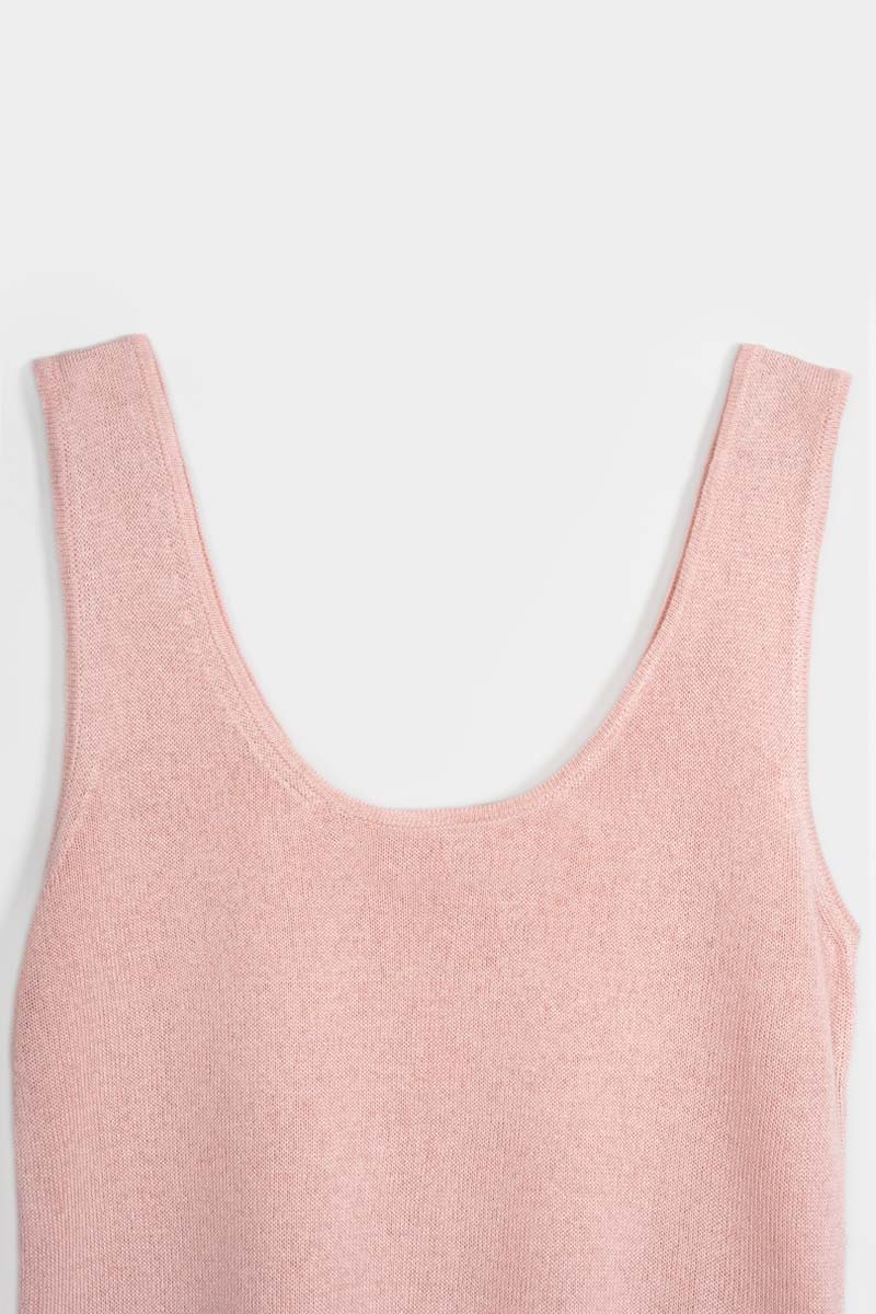 Rosa Quarzo | Top Viscosa Donna Valeria