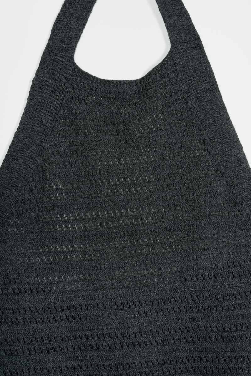 Canotta Donna Cotone Rigenerato Nilla Nero