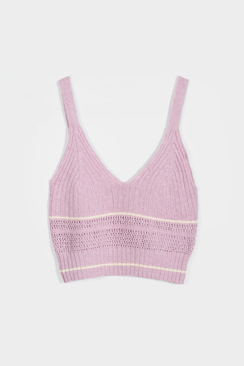 Top Cotone Zero Waste Virna Rosa - Rifò
