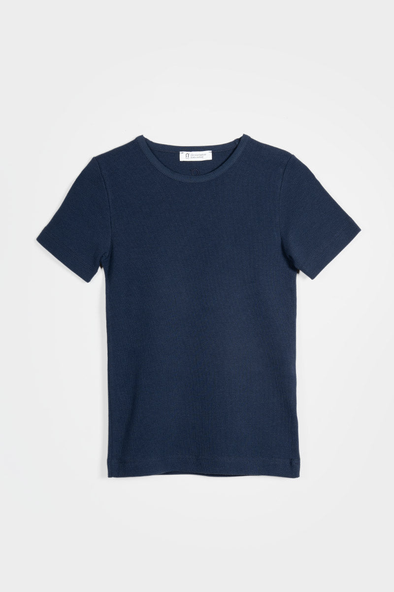Blu Balena | Maglietta a Maniche Corte Donna Cotone Rigenerato Ilaria