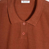 Polo Donna Lino Riciclato Nina Blu