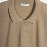 Polo Donna Lino Riciclato Nina Beige