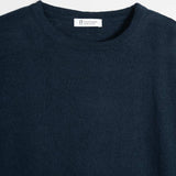 T-Shirt Lino Riciclato Donna Febe Blu