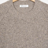 Greige Nebbia | Maglia Unisex Cashmere Rigenerato Alfredo