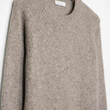 Greige Nebbia | Maglia Unisex Cashmere Rigenerato Alfredo