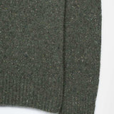 Maglia Girocollo Unisex Cashmere Rigenerato Alfredo Verde - Rifò Lab Moda circolare made in Italy