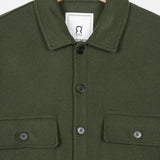 Verde Felce | Giacca Unisex Lana Rigenerata Mario