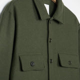 Verde Felce | Giacca Unisex Lana Rigenerata Mario