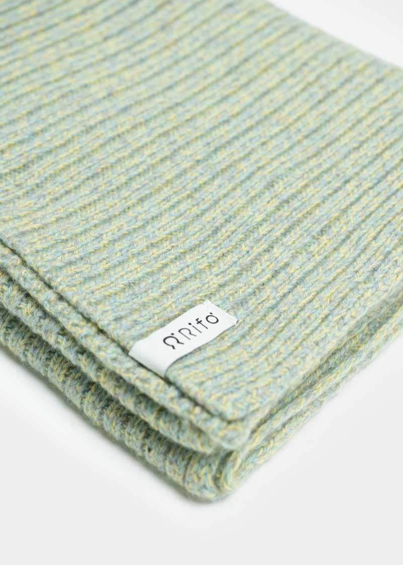 Chanteclaire Verde Celadon | Sciarpa Cashmere Rigenerato