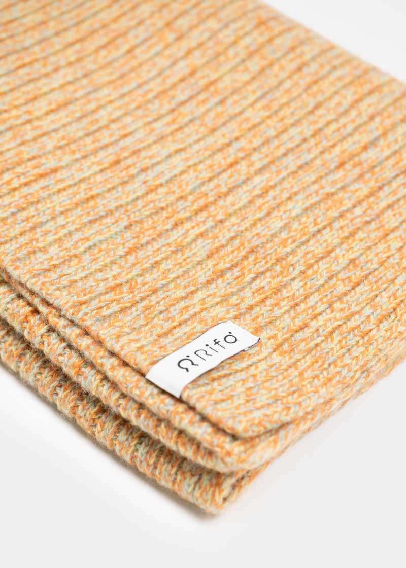 Chanteclaire Arancio Canditi | Sciarpa Cashmere Rigenerato