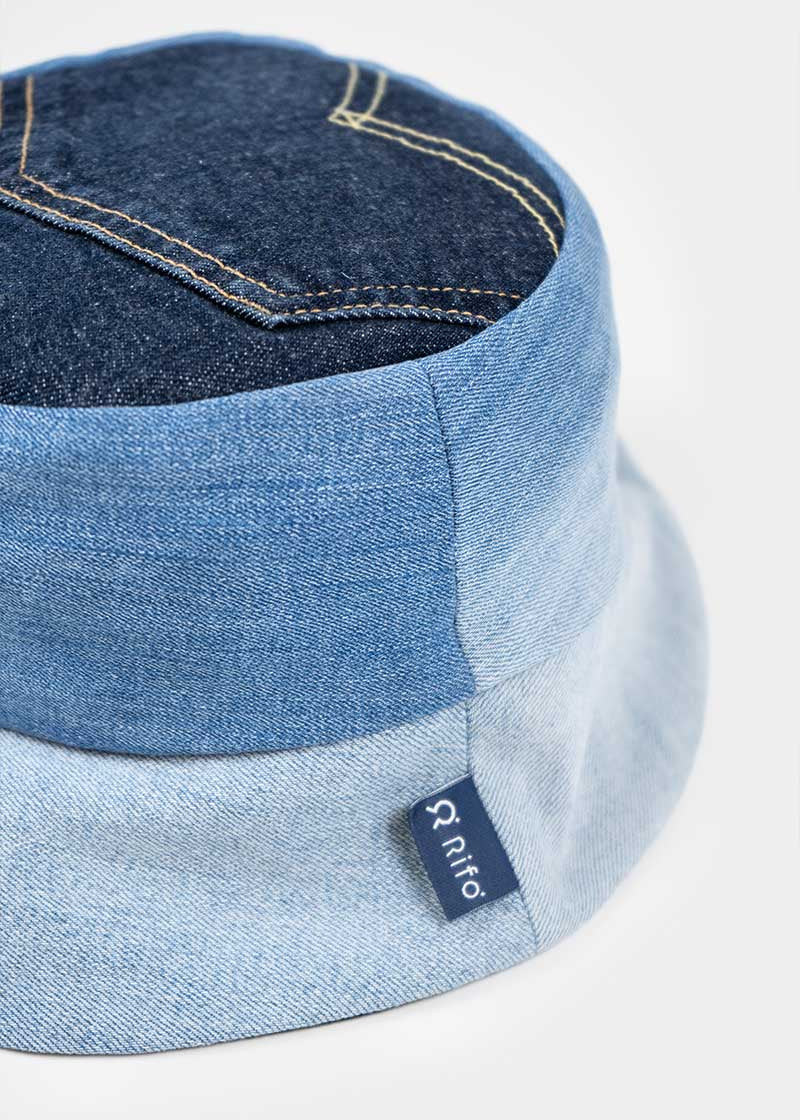 Jeans Patchwork | Cappellino unisex upcycled
