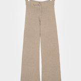 Beige Sabbia | Pantalone Donna Cashmere Rigenerato Zelda