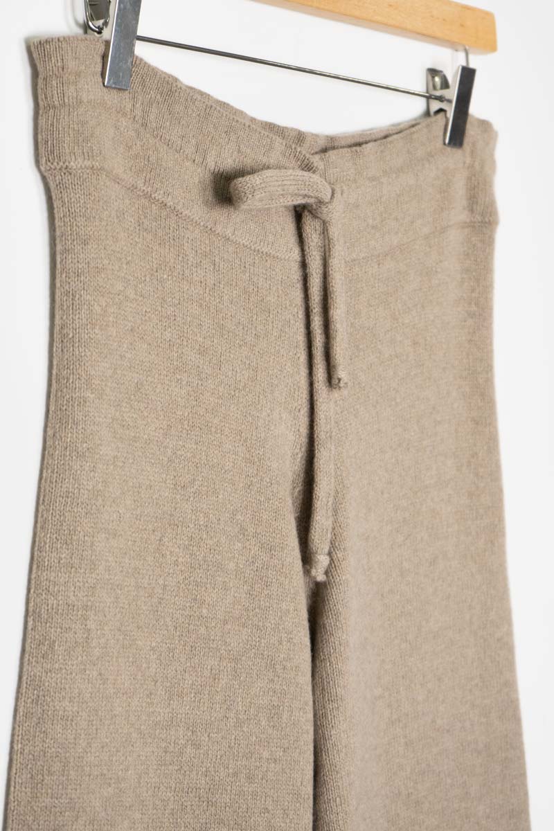 Beige Sabbia | Pantalone Donna Cashmere Rigenerato Zelda