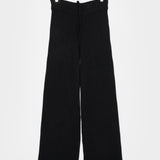 Nero Ardesia | Pantalone Donna Cashmere Rigenerato Zelda