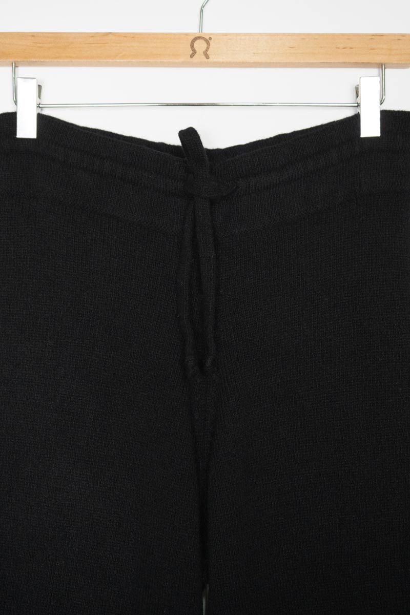 Nero Ardesia | Pantalone Donna Cashmere Rigenerato Zelda