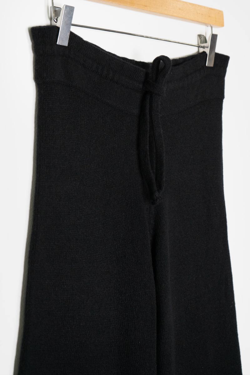 Nero Ardesia | Pantalone Donna Cashmere Rigenerato Zelda