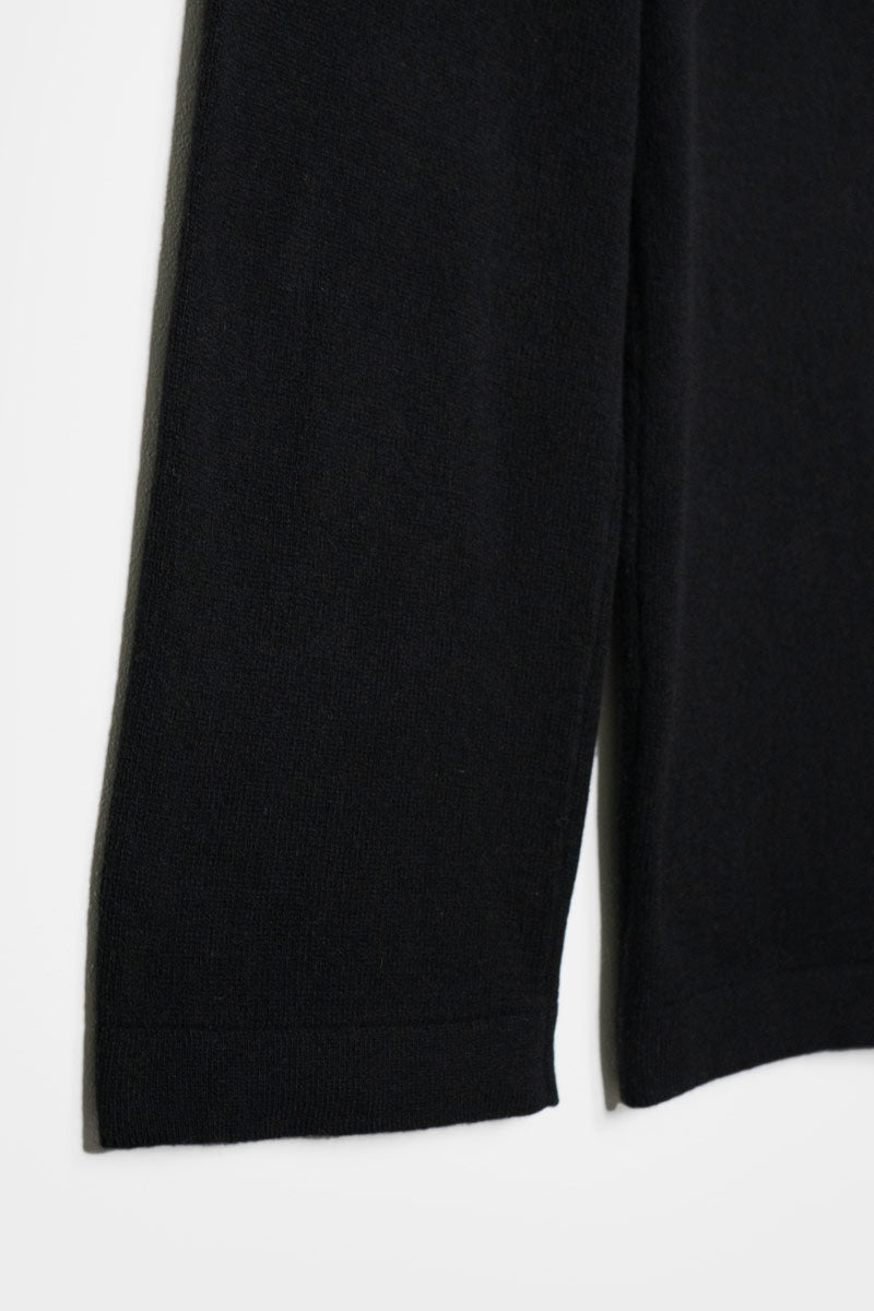 Nero Ardesia | Pantalone Donna Cashmere Rigenerato Zelda