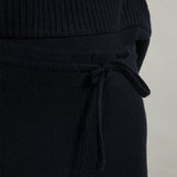 Nero Ardesia | Pantalone Donna Cashmere Rigenerato Zelda