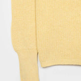 Giallo Crema | Maglia Donna Cotone Rigenerato Olga