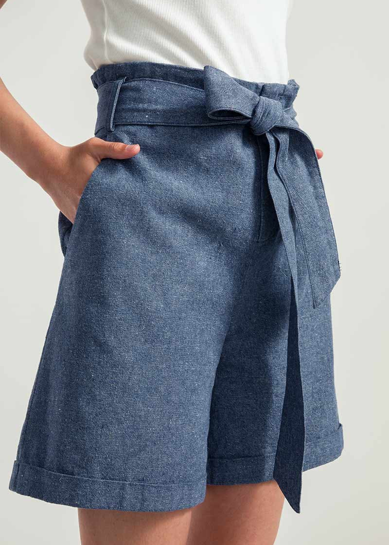 Denim | Shorts donna denim rigenerato