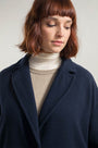  Cappotto lungo donna lana rigenerata