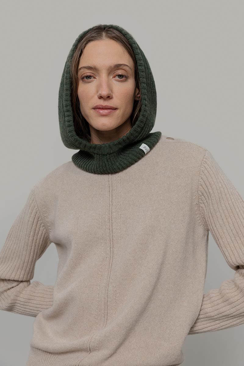 Cappello Cashmere rigenerato Marcello - Rifò Lab Moda circolare made in Italy