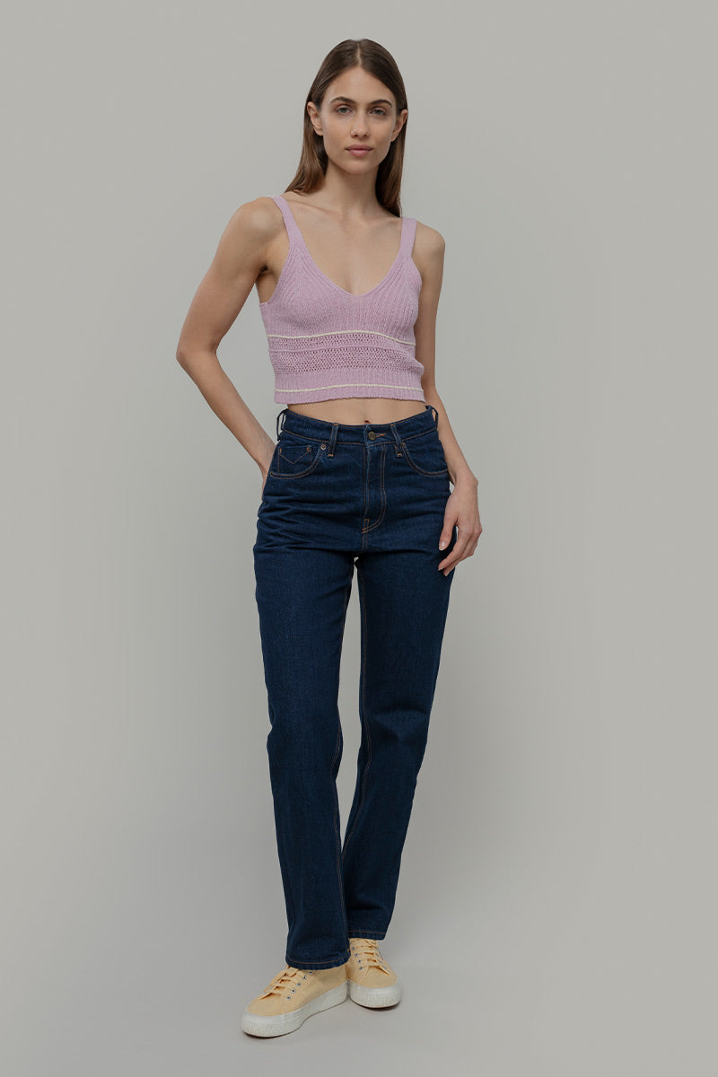 Top Cotone Zero Waste Virna Rosa - Rifò