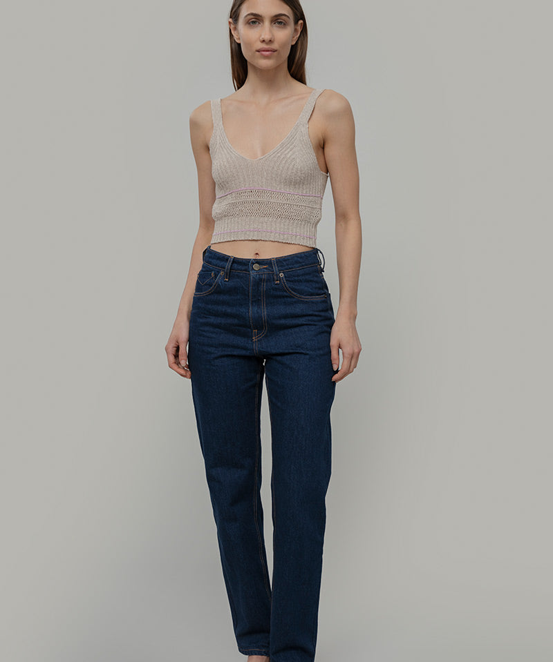 Top Cotone Zero Waste Virna Beige - Rifò