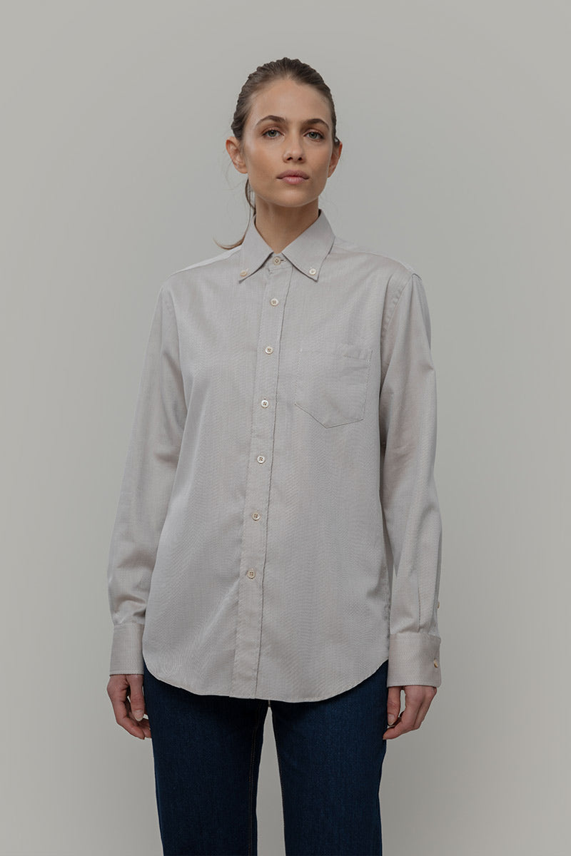 Camicia Boyfriend Inghirami Stefania- Rifò Lab Moda circolare made in Italy