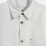 Overshirt Giacca Denim Rigenerato Unisex Remi Bianco Ecrù - Rifò Lab Moda circolare made in Italy